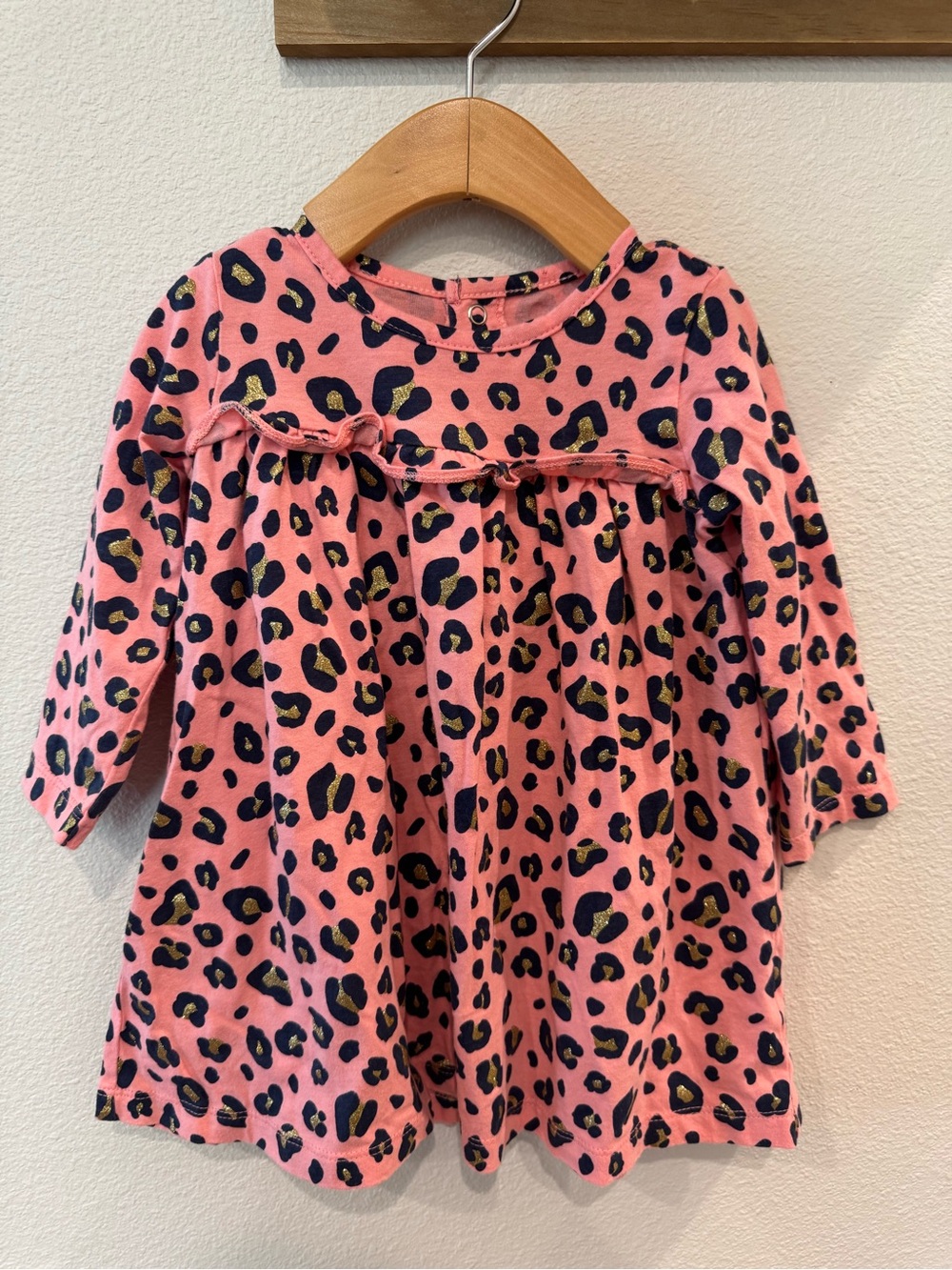 Carters cheetah print dress size 18 months